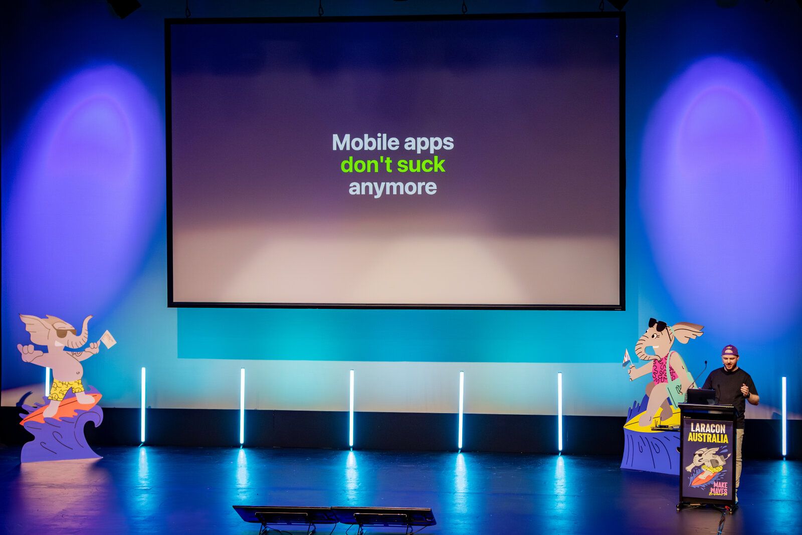 First image from Laracon AU 2024 - Mitchell Davis